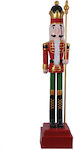 Wooden Christmas Nutcracker 30cm Multicolour