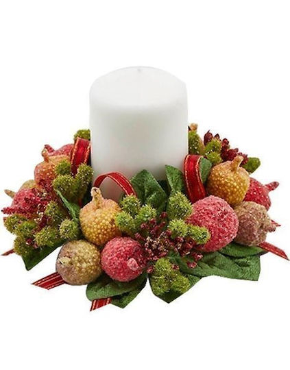 EDG Weihnachtsdekoration Kranz mit Durchmesser 15cm.