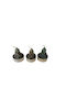 Christmas Green Candle 3pcs