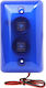 Alarm Siren Indoor 110dB 12V with Albastru Light 7.2x12.3cm