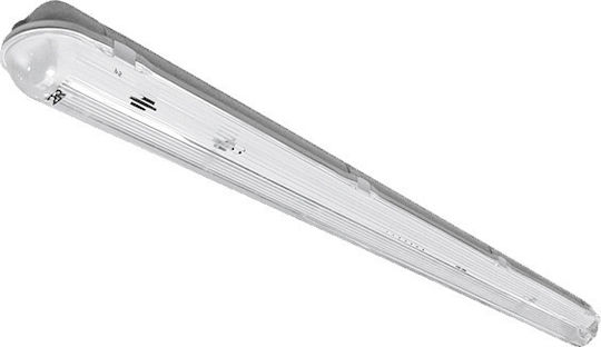 Power Led Lighting Batten Outdoor with 2 Slots for LED Lamps T8 120cm