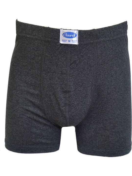 Onurel Herren Boxershorts Gray 1Packung