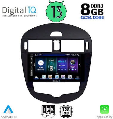 Digital IQ Car Audio System for Nissan Pulsar 2014> (Bluetooth/USB/WiFi/GPS) with Touch Screen 9"