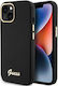 Guess Plastic Back Cover Black (iPhone 15)