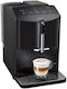 Siemens Αυτόματη Μηχανή Espresso 1300W Πίεσης 15bar με Μύλο Άλεσης Μαύρη TF301E09
