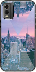 City Silicone Back Cover Multicolour (Nokia C32)