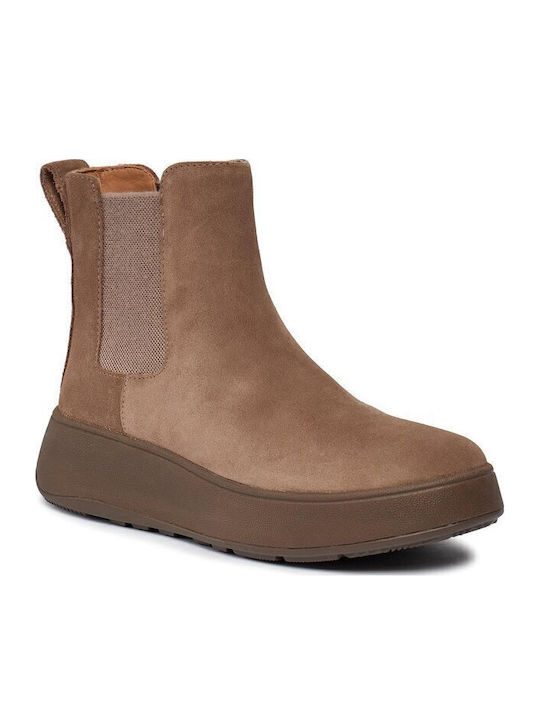 Fitflop Γυναικεία Chelsea Μποτάκια Γκρι