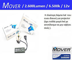 Mover Samsung Lamps H4 LED 6500K Cold White 26W 2pcs