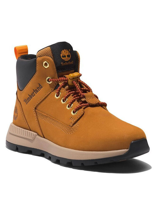 Timberland Killington Δερμάτινα Παιδικά Μποτάκια Καφέ