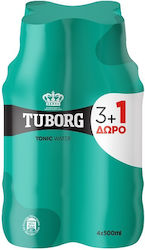 Tuborg Tonic με Ανθρακικό 4x500ml Tuborg Tonic με Ανθρακικό 4x500ml