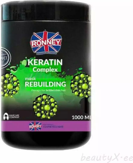 Ronney Keratin Complex Mască De Păr Pentru Reparare Cu Keratină 1000ml
