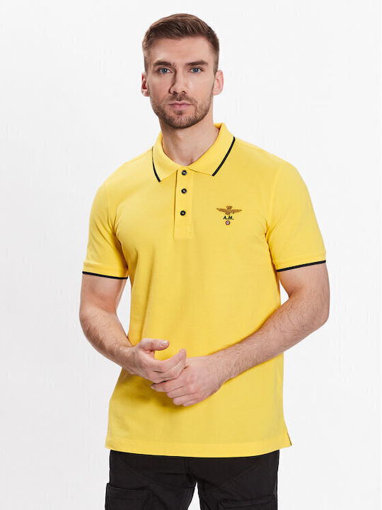 Поло Блуза с къс ръкав Yellow