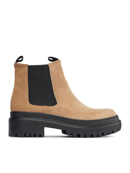 Pollini Бежови Дамски Ботуши Pollini Бежови Дамски Ботуши