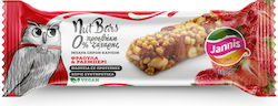 Jannis Nut Bar with Strawberry & Raspberry No Added Sugar 28gr