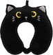 I-Total Travel Pillow Travel Set Pillow 30x30x10cm Black