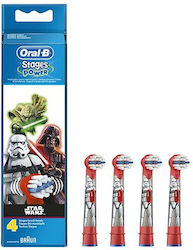 Oral-B Ανταλλακτικά 4τμχ για 3+ Χρονών