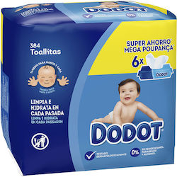 Dodot Baby Wipes 384 Pieces Dodot Baby Wipes 384 Pieces
