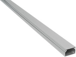 Elmark Canal de Cablu din Plastic Gri 2m