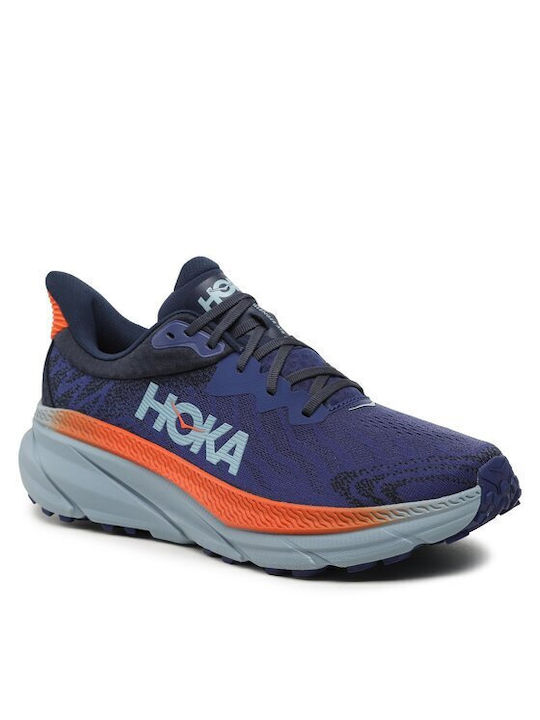 Hoka Challenger 7 Ανδρικά Αθλητικά Παπούτσια Trail Running Μπλε