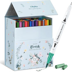 Ohuhu Maui Brush & Fineliner 100 Markers 0.4mm ...