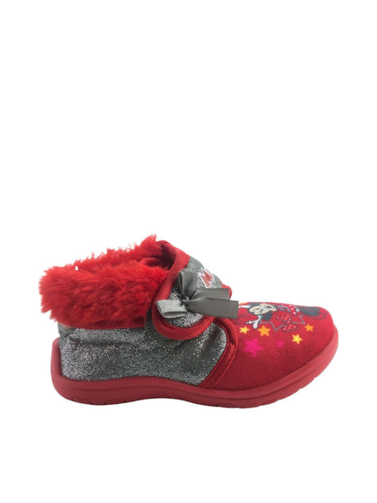 Meridian Kids Slippers Boots Red