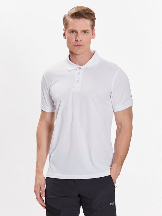 CMP CMP Herrenbluse Kurzarm Weiß