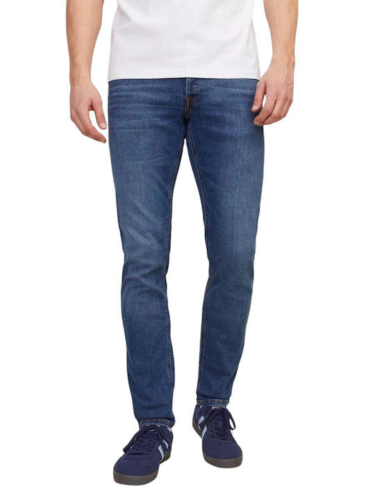 Men's Jeans Pants Elastic blue