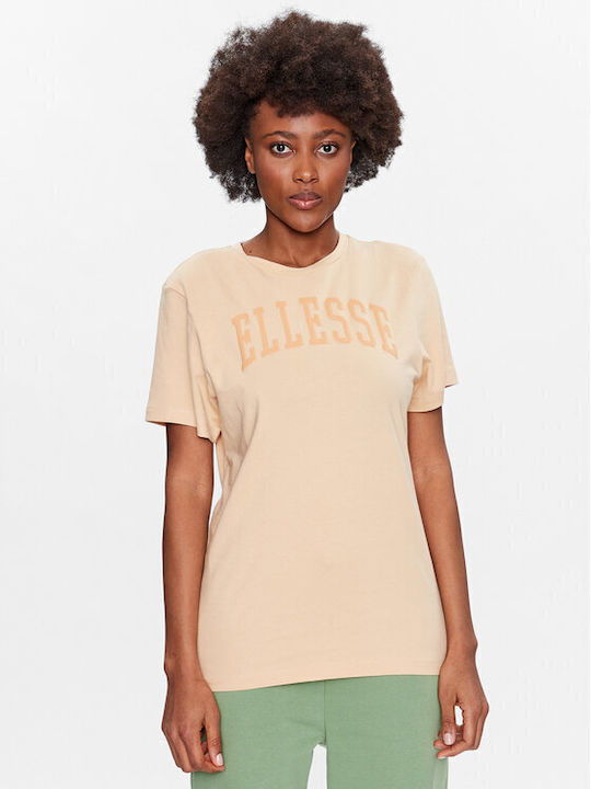 Ellesse Tressa Sgr17859 Γυναικείο T-shirt Μπεζ