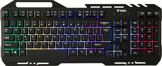 Yenkee YKB 3200 Shadow Gaming Tastatur mit RGB-Beleuchtung (Englisch US)