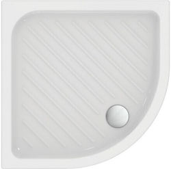 Ideal Standard Ceramic Shower White 80x80x4cm