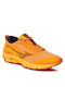 Mizuno Wave Rider Bărbați Pantofi sport Trail Running Impermeabile cu Membrană Gore-Tex Yellow