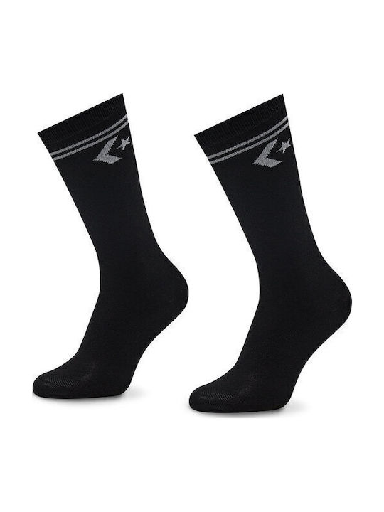 Converse Star Chevron Femei Șosete Black. 2Pachet