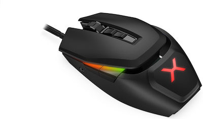 Krux Bot RGB Gaming Mouse 10000 DPI Black