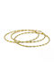 Bracelet Set Handcuffs Gold Plated