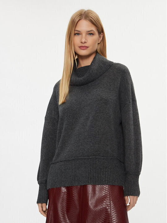 Only Damen Langarm Pullover grey