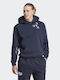 Sweatshirt mit Kapuze Marineblau