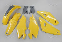 UFO Σετ Πλαστικά Μοτοσυκλέτας για Honda CR 250 για Husqvarna WR για Yamaha WR 250 Κίτρινο