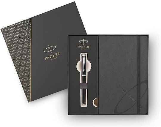 Parker Im Essential Σετ Γραφείου με Σημειωματάριο και Πένα 1τμχ Nibs Medium