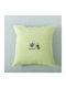 Baby Cotton Pillowcases Set Green 48x48cm
