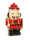 General Trade Weihnachts-Nussknacker Rot Höhe 29cm.