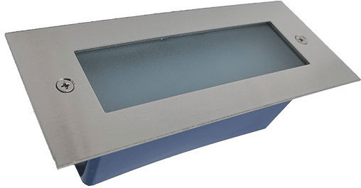 Elmark Επιτοίχιο Εξωτερικό Φωτιστικό LED IP65 3W με Θερμό Λευκό Φως 70εκ.