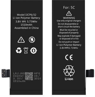 B+W Compatible Replacement Battery 1510mAh for iPhone 5c