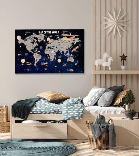 Детски Панел Карта 30x40см