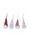 Hanging Ornament Multicolour Fabric 10x5x4cm (Various Designs) (Various Designs)