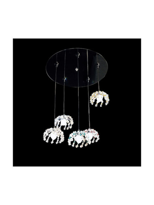 DITS Lighting Полилей с Кристали