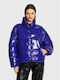 Ianna Scurtă Jachetă de femei Puffer Blue