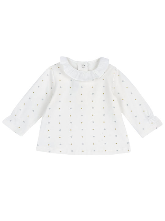 Chicco Kids Blouse Long Sleeve White