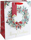Clairefontaine Christmas Bag for Gift White 26.5x33x14cm.
