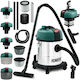 Humberg Vacuum Wet / Dry 1200W with Stainless Bin 20lt