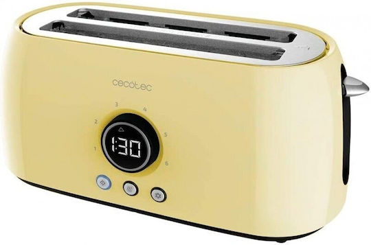 Cecotec Classictoast Prăjitor de pâine 2 Slots 1500W Yellow